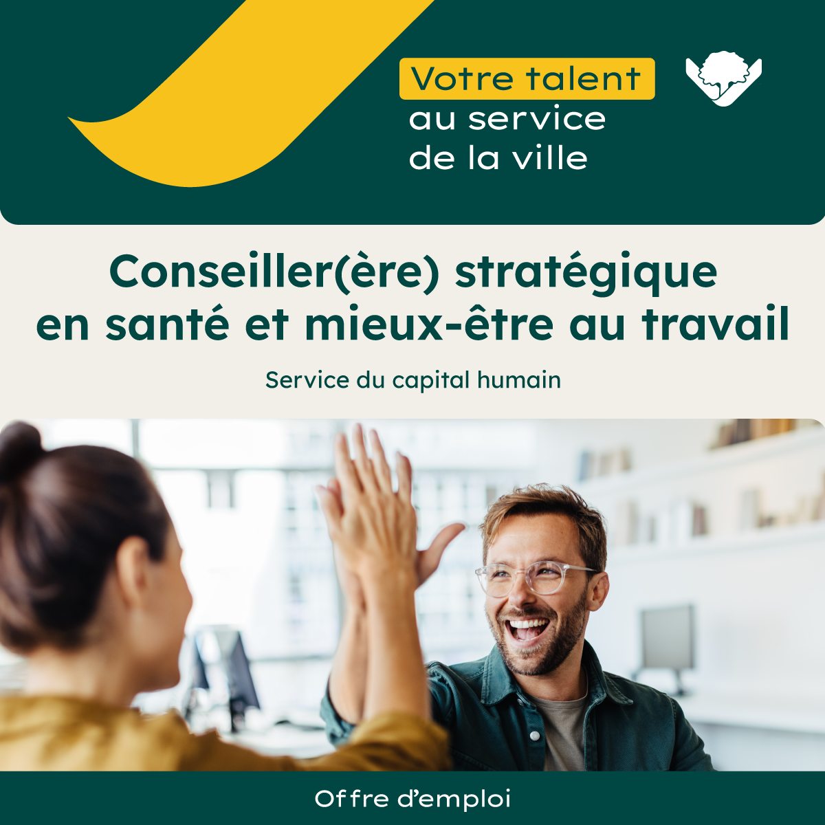 Conseiller.ère stratégique en santé et mieux-être au travail