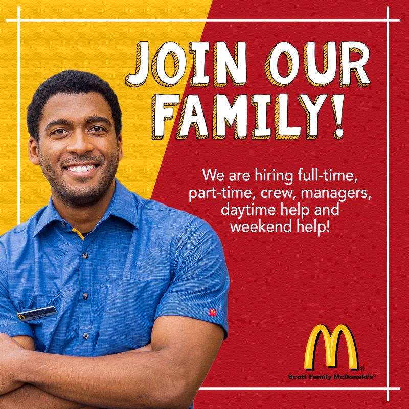 Full-Time Crew Member at McDonald